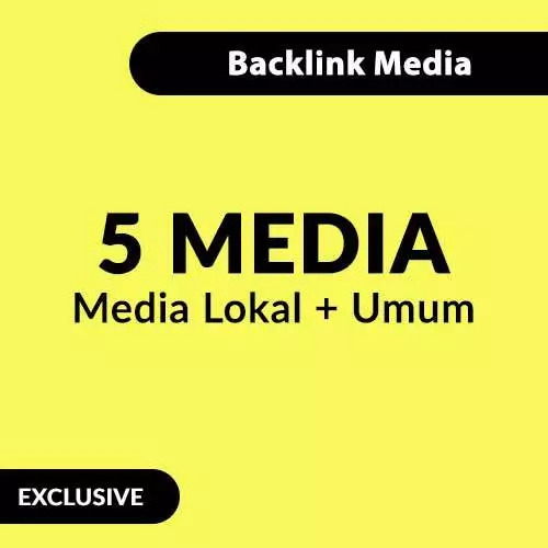 Paket 5 Backlink Media Daerah / Nasional dari eSaran